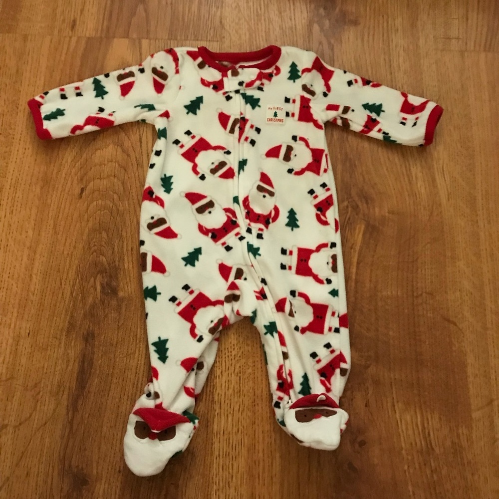 5/$10 Sale Carter’s Just One You Fleece Santa Sleep and Play